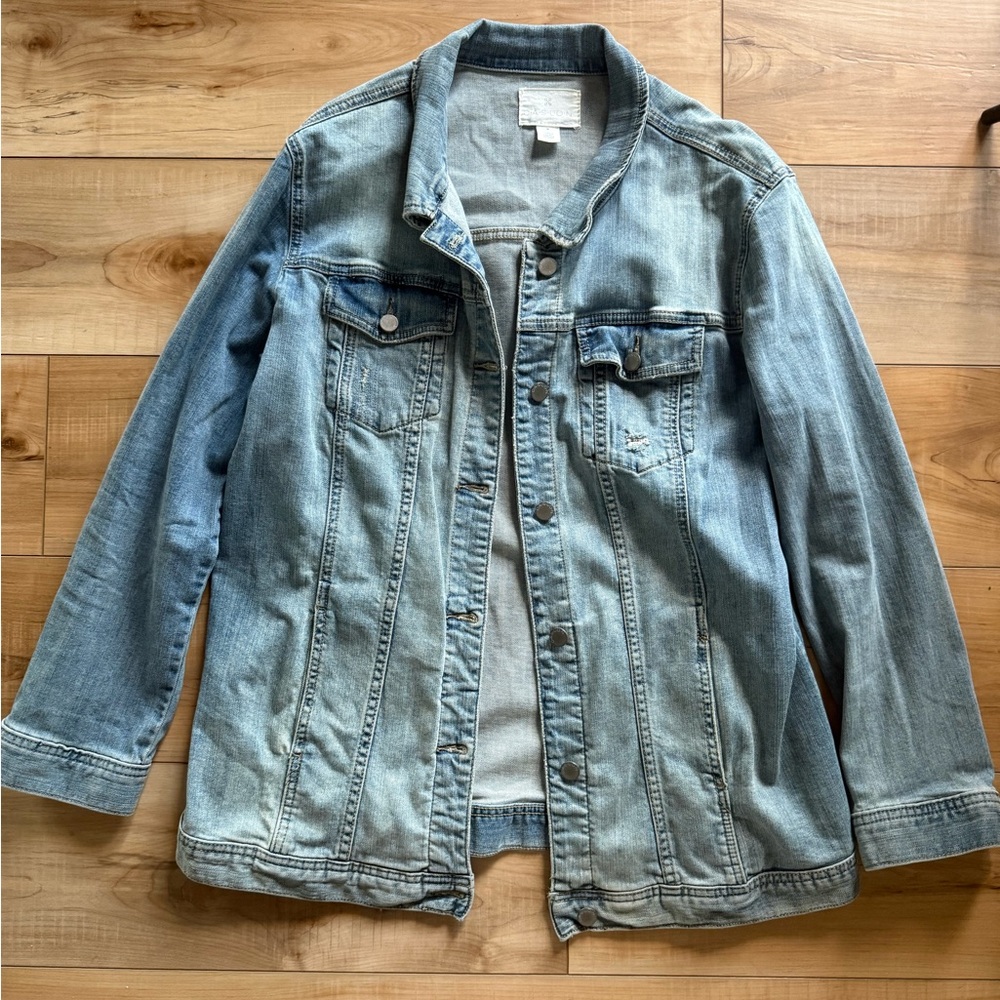 Caslon Light Blue Jean Jacket